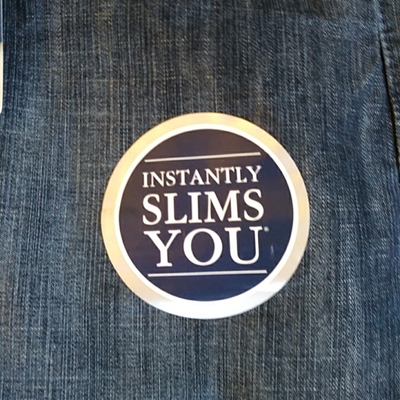 NEW Premium Riders by Lee Instantly Slims You Jeans 10P Blue - Picture 3 of 16